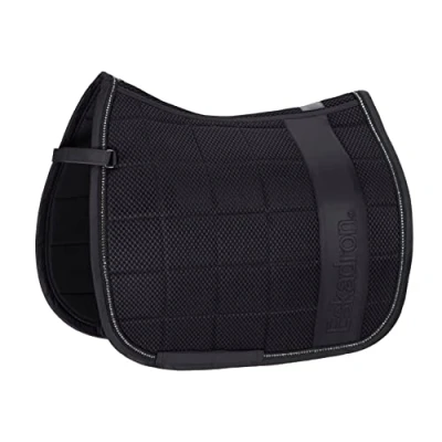 Abbildung von Eskadron Schabracke Reflexx Big Square Mesh Crystal Dressur Deepgrey Warmblut