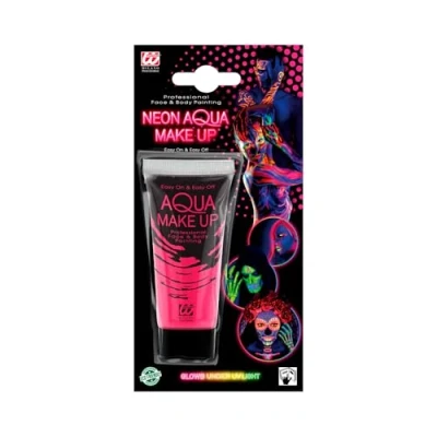 Abbildung von Widmann S.r.l. Theaterschminke Aqua Make up Tube 30 ml, Neon Pink