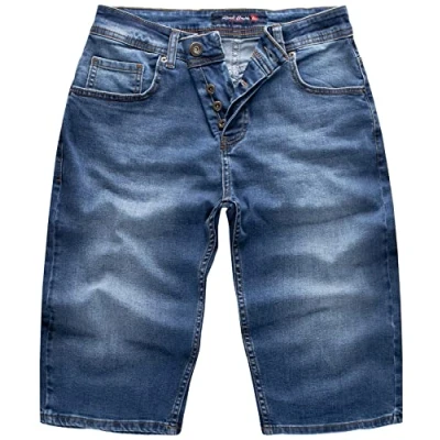 Abbildung von Rock Creek Jeansshorts Herren Shorts Denim Blau RC 2359