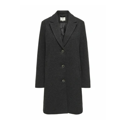 Abbildung von JDY Jdyecho COAT Klassischer Mantel, Damen, Größe: Small, Nature melange