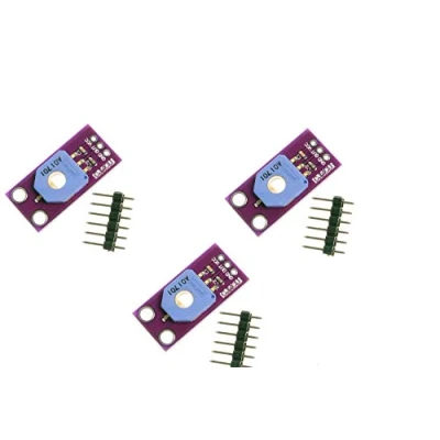 Abbildung von DollaTek 3Pcs Drehwinkelsensormodul SV01A103AEA01R00 Trimmer 10K Potentiometer Analoger Spannungsausgang für Arduino