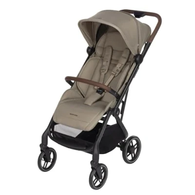 Abbildung von Maxi Cosi Soho Kinderwagen, 04 Jahre, 022 kg, ultrakompakt Buggy, Automatischen Einhand Klappmechanismus, Geräumiger Sitz, 3 Liegepositionen, flache Liegeposition, Twillic Truffle