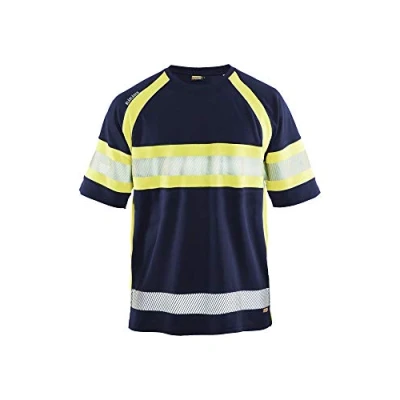 Abbildung von Blaklader 33371051 UV T SHIRT HIGH VIS, Marineblau/Gelb, grootte L