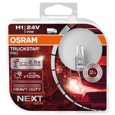 Abbildung von OSRAM 64155TSP HCB Glühlampe, Fernscheinwerfer H1 24V 70W 3200K Halogen MERCEDES BENZ: UNIMOG, ATEGO 3, 2, DAF: CF 65, IVECO: Stralis