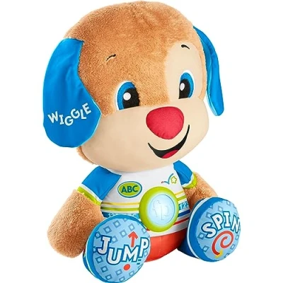 Abbildung von Mattel® Plüschfigur Mattel HCJ15 Fisher Price Lernspaß Riesen Hündchen 40cm + Licht