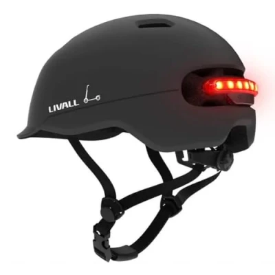 Abbildung von Livall Unisex Erwachsene C20 Fahrradhelm, schwarz, 54 58 cm