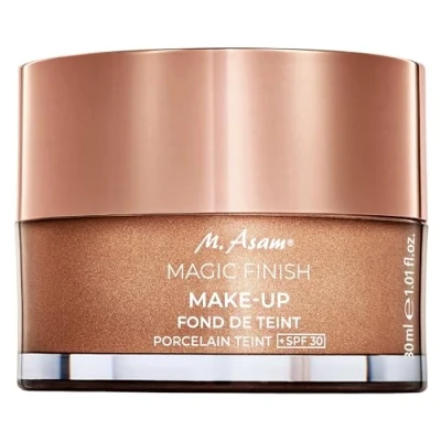 Abbildung von Asam Beauty Asambeauty Foundation Magic Finish Porcelain Teint LSF 30 Makeup Foundation, Größe: ml, Rose gold