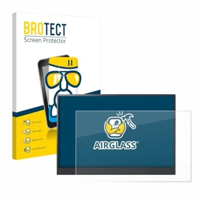 Abbildung von BROTECT Schutzglas für LG gram +view 16MR70 Tragbarer Monitor Schutzfolie Panzer Folie Glas [Extrem Kratzfest 9H, Anti Fingerprint,