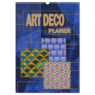 Abbildung von Art Deco Planer (Wandkalender 2025 DIN A3 hoch), CALVENDO Monatskalender