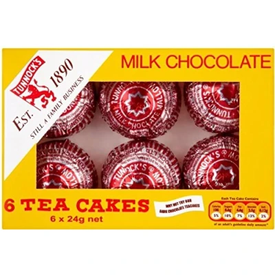 Abbildung von Tunnock Milch Schaumküsse (6 pro Packung 144g) mit 6