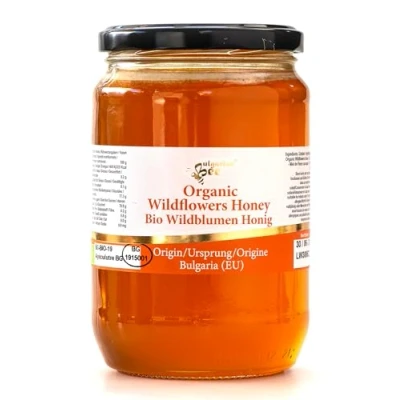 Abbildung von 900 g Bio Wildblumen Honig