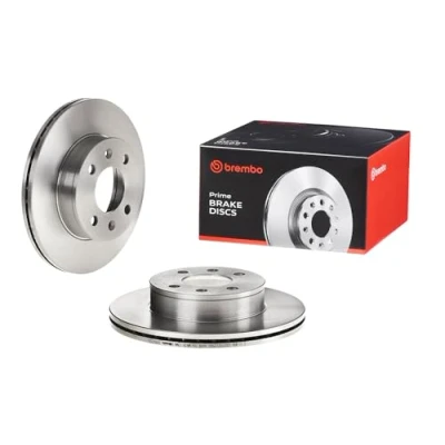 Abbildung von BREMBO 09.9537.20 Bremsscheibe 241 19 4 innenbelüftet hochgekohlt HYUNDAI: ACCENT 2