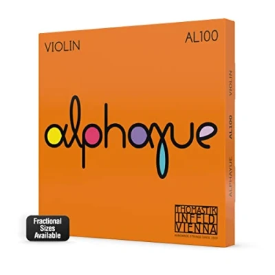 Abbildung von Thomastik 633449 Saiten für Violine ALPHAYUE Nylonkern, Satz 1/2 Mensur 283mm / 11.1