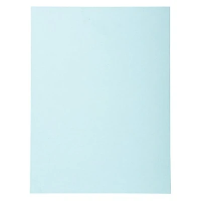 Abbildung von Exacompta 420006E 100er Pack Aktendeckel Forever® 170 g/m2 Aus Recycling Karton für DIN A4 Blauer Engel ideal die lose Blatt Ablage blau Sammelmappe Dokumentenmappe