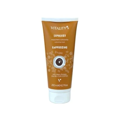 Abbildung von Vitality&#039;s Maske Espresso Colouring Cappuccino 200 ml