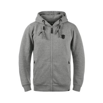 Abbildung von Indicode Jeans Idbarnhill Sweatjacke, Herren, Größe: Large, Grey mix