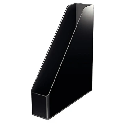 Abbildung von Leitz Stehsammler, A4, Schwarz/Dunkelgrau, Duo Colour, 53620095