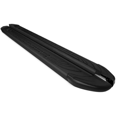 Abbildung von OMAC Trittbretter Seitenschweller für VW Amarok 2010 2022 Aluminium Schwarz 2tlg