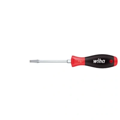 Abbildung von Wiha Schraubendreher SoftFinish® (00733) Schlitz mit Sechskantklinge und Sechskantansatz