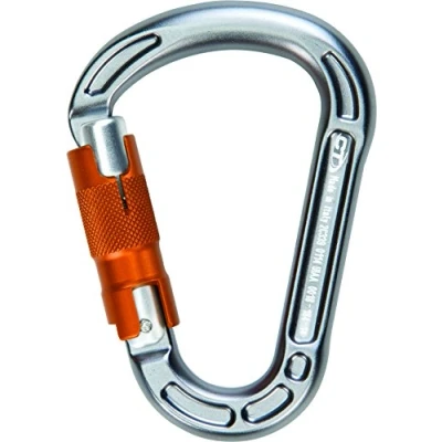 Abbildung von Climbing Technology Concept WG Twistlock Karabiner mit Ring, grau