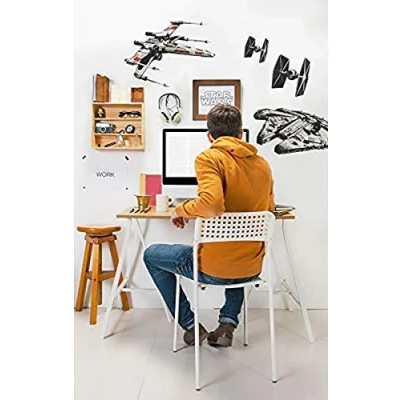 Abbildung von Komar Wandtattoo &quot;Star Wars Spaceships&quot;, (5 St.), 100x70 cm (Breite x Höhe), selbstklebendes