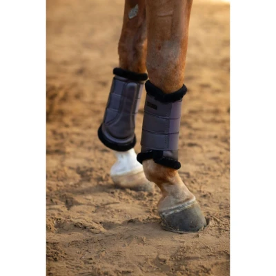Abbildung von Equestrian stockholm FW25 Dark Violet Brushing BootsVerkauft von HypoStore