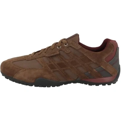Abbildung von Geox Snake Sneaker low, Herren, Größe: 44, Browncotto Schuhe