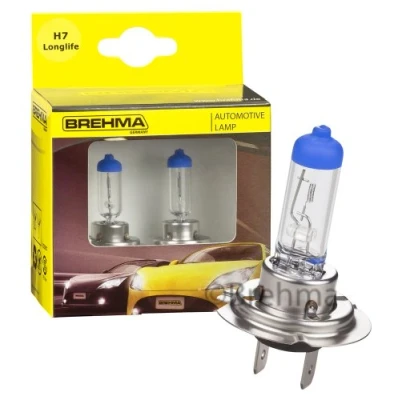 Abbildung von BREHMA 2er Set H7 LONGLIFE LL Halogen 12V 55W PX26d