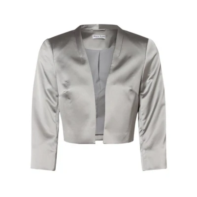 Abbildung von Marie Lund Bolero Blazer, Damen, Größe: 40, Silber