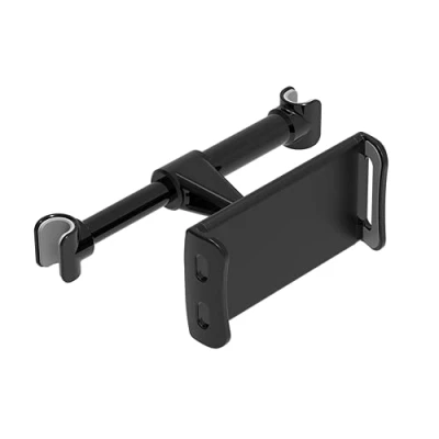 Abbildung von Homeet Tablet Halterung Auto Kopfstütze KFZ Universal Halter für iPad/iPhone/Samsung Galaxy Tabs/Kindle Fire HD/Nintendo Switch, 4,4 11 Zoll Geräte, Schwarz