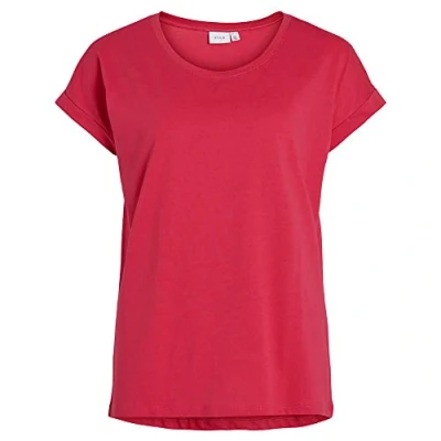 Abbildung von VILA Vidreamers PURE Sunoos Tshirt basic, Damen, Größe: Small, Love potion