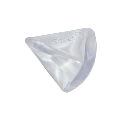 Abbildung von Safety 1st Soft Kantenschutz und Eckenschutz, Stoßschutz für Tisch Möbel Ecken, Kindersicherung Baby Kinder, sinnvoll bereits ab der Geburt, Transparent (4 Stück)