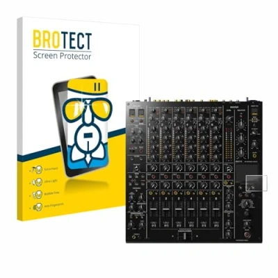 Abbildung von BROTECT Schutzglas für Pioneer DJM V10 Schutzfolie Panzer Folie Glas [Extrem Kratzfest 9H, Anti Fingerprint, Ultra Transparent]