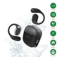 Abbildung von 4smarts SkyBuds Sport OWS wireless Kopfhörer (Freisprechfunktion, On Ear Erkennung, A2DP Bluetooth, Open Design,intelligente LED Anzeige,intuitive Berührungssteuerung)
