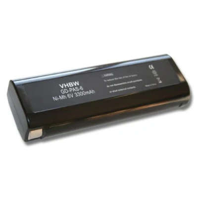 Abbildung von vhbw Akku kompatibel mit Paslode Impulse IM350 Nail Gun, IM45 CW, IM45GN, IM50 F18 Elektrowerkzeug (3300 mAh, NiMH, 6 V)