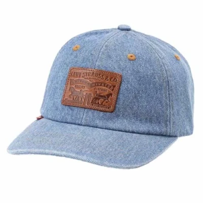 Abbildung von Levi&#039;s Relaxed DAD Heritage Unisex Cap, Größe: One Size, Light blue