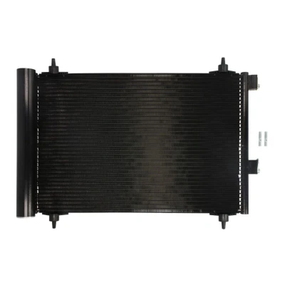 Abbildung von THERMOTEC KTT110156 Klimakondensator mit Trockner 560 X 361 16 mm Aluminium PEUGEOT: 307 Limousine, SW, Schrägheck