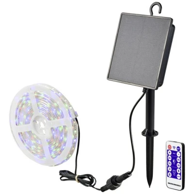 Abbildung von Sygonix LED Solarleuchte Solar Lichterschlauch, RGB
