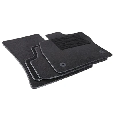 Abbildung von TEXER Textil Fußmatten Passend für Ford Mondeo IV Bj. 2012 2014 Carbon