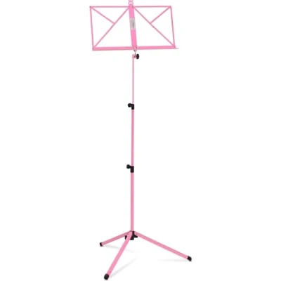 Abbildung von Classic Cantabile Notenpult 100 Notenständer Medium Pink, Klappbar Höhenverstellbar von 65 130 cm