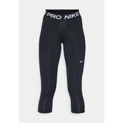 Abbildung von Nike Performance 365 CROP Tights, Damen, Größe: XXL, Black/white
