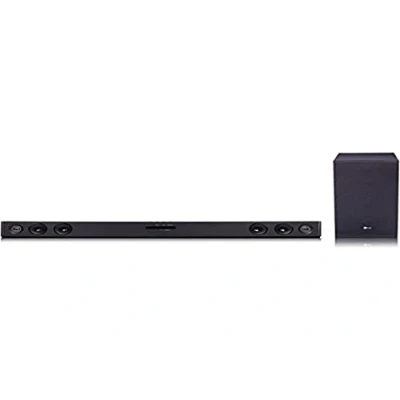 Abbildung von LG SQC2 Soundbar 2.1 (Bluetooth, 300 W, Adaptive Sound Control,kabelloser Subwoofer,passend für TVs ab 43)