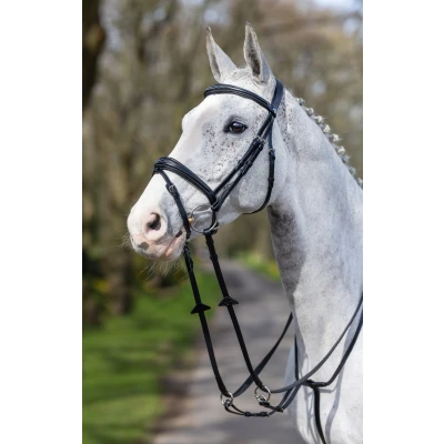 Abbildung von LeMieux Kudos Trense Competition Flash Schwarz Warmblut
