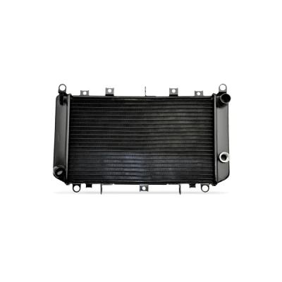 Abbildung von PRASCO OP028R001 Kühler, Motorkühlung Aluminium 530 285 34 Kühlrippen mechanisch gefügt OPEL: Corsa B Schrägheck, Combo Kastenwagen, Tigra Coupe