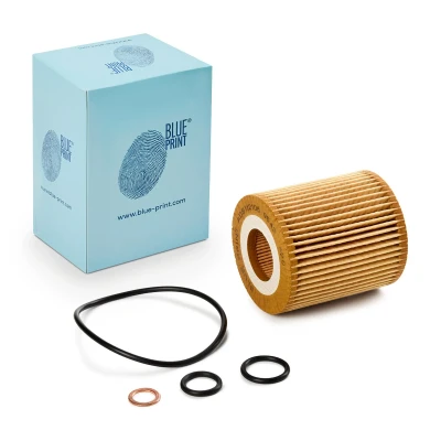 Abbildung von BLUE PRINT ADB112106 Ölfilter mit Dichtring Filtereinsatz BMW: 3 Compact, Limousine, Touring