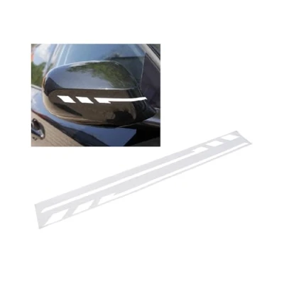 Abbildung von Foliatec PIN Striping Mirror Cap Aufkleber Auto Sticker Zierstreifen für Außenspiegel, Weiss