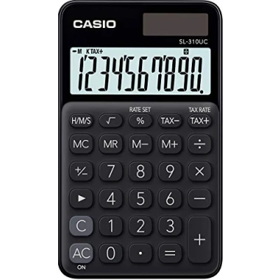 Abbildung von CASIO Taschenrechner SL 1000SC schwarz