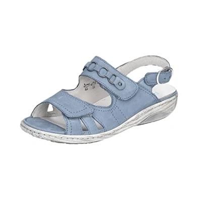 Abbildung von Waldläufer Garda Keilsandalette, Damen, Größe: 38, Blau Schuhe