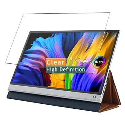 Abbildung von Vaxson 3 Stück Schutzfolie kompatibel mit Asus ZenScreen 15 MQ16 MQ16AH OLED 15.6&quot; Monitor Display folie folien Displayschutzfolie （ nicht Panzer Schutz Glas SchutzGlas PanzerGlas ）