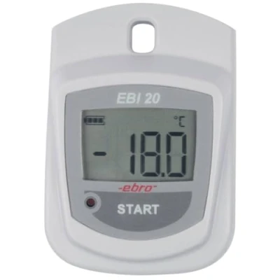 Abbildung von Ebro EBI 20 T1 Temperatur Datenlogger Messgroeße 30 bis 70 C